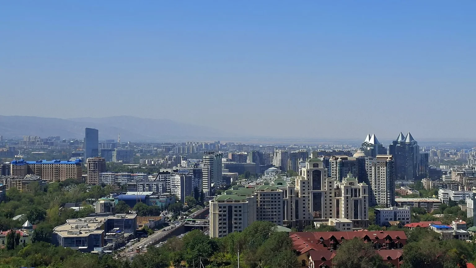 City skyline and digital infrastructure in Central Asia - The Yandex Lesson: Central Asia Wants Its Data at Home